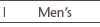 men`s